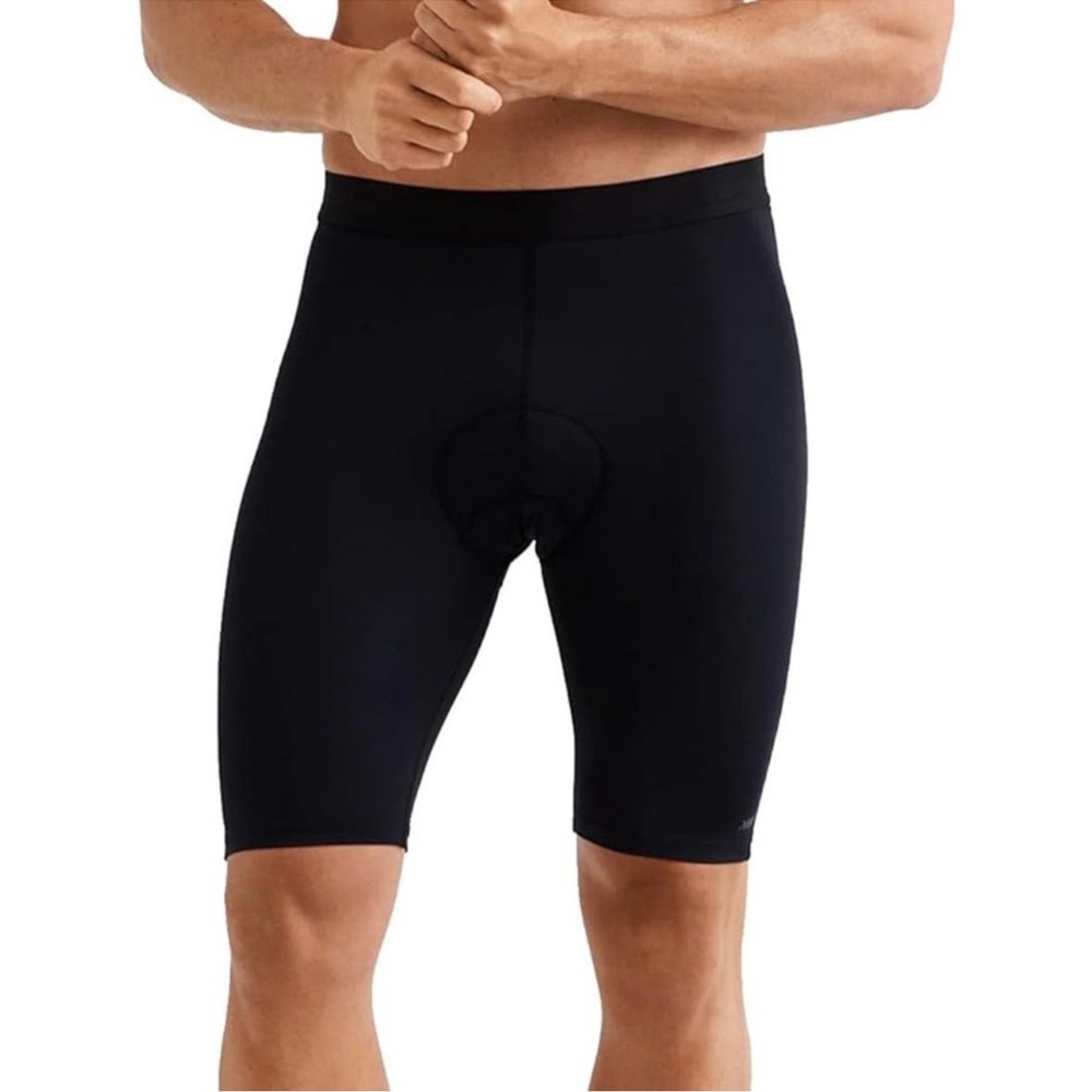 Rhone Men’s Basic Cycling Shorts in Black Size Medium